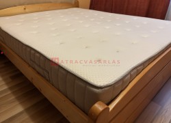 Eladó egy VATNESTRÖM zsákrugós kemény matrac+fenyő ágykeret