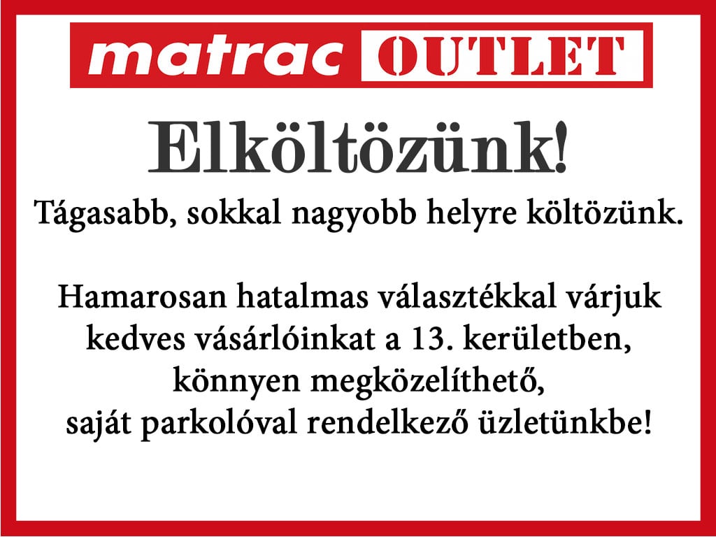 Outlet költözés