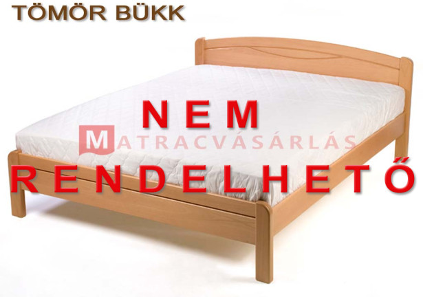 Anton olcsó tömörfa bükk ágykeret 