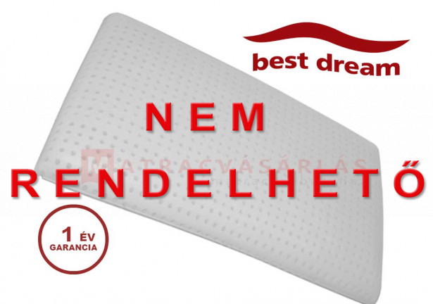 Best Dream Extra Soft memory foam párna