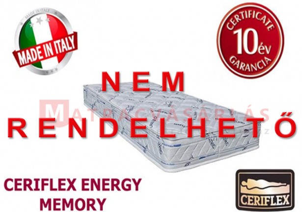 Ceriflex Energy Memory vákuum matrac