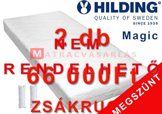 Hilding Magic zsákrugós matrac, akciós táskarugós matrac