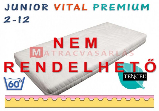 Junior Vital Prmeium gyerekmatrac 2 éves kortól
