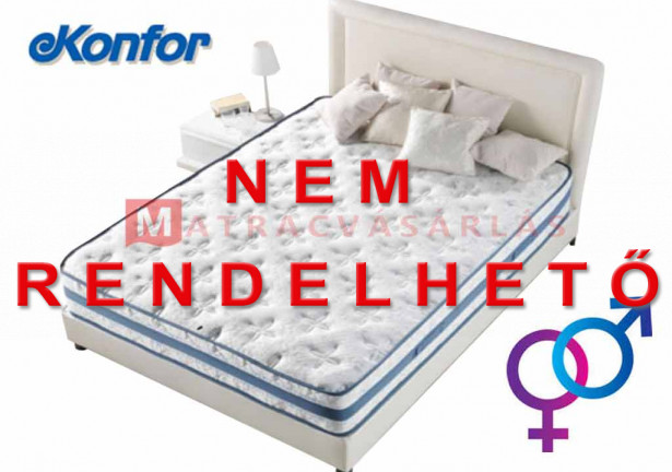 Konfor Efidel férfi-női oldalas táskarugós matrac