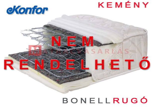 Konfor Ludlow kemény herkulesrugós matrac