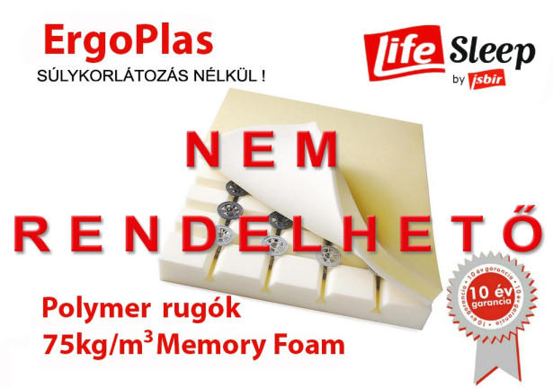 Ergoplas Polimer rugós hideghab matrac