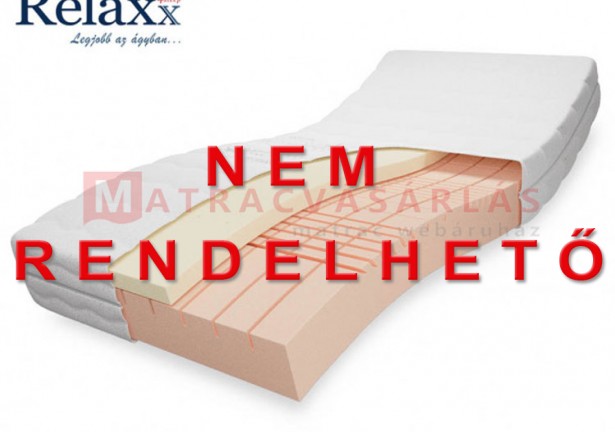 RelaXx SenZone Memory egydülállóan légáteresztő memóriahabos matrac