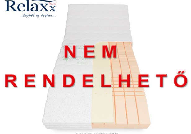 RelaXx SenZone Memory egydülállóan légáteresztő memóriahabos matrac