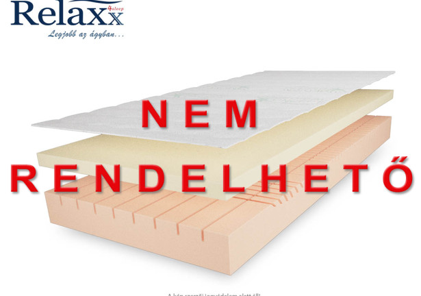 RelaXx SenZone Memory egydülállóan légáteresztő memóriahabos matrac