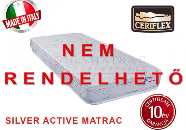 Ceriflex Silver Active antibakteriális matrac