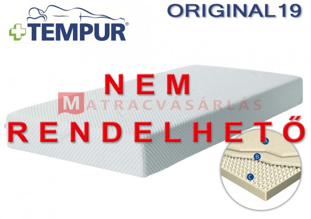 Tempur® ORIGINAL 19 Memory Foam matrac