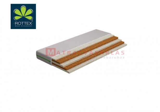 Rottex LC 15 latex-kókusz biomatrac