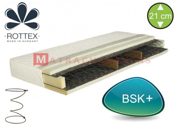 Rottex BSK+ olcsó téli-nyári oldalas bonellrugós matrac