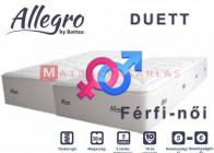 Allegro Duett férfi-női zsákrugós matrac
