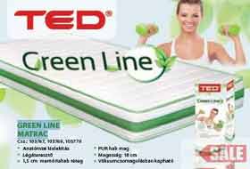 METRO áruház kínálatában: Ted green Line matrac